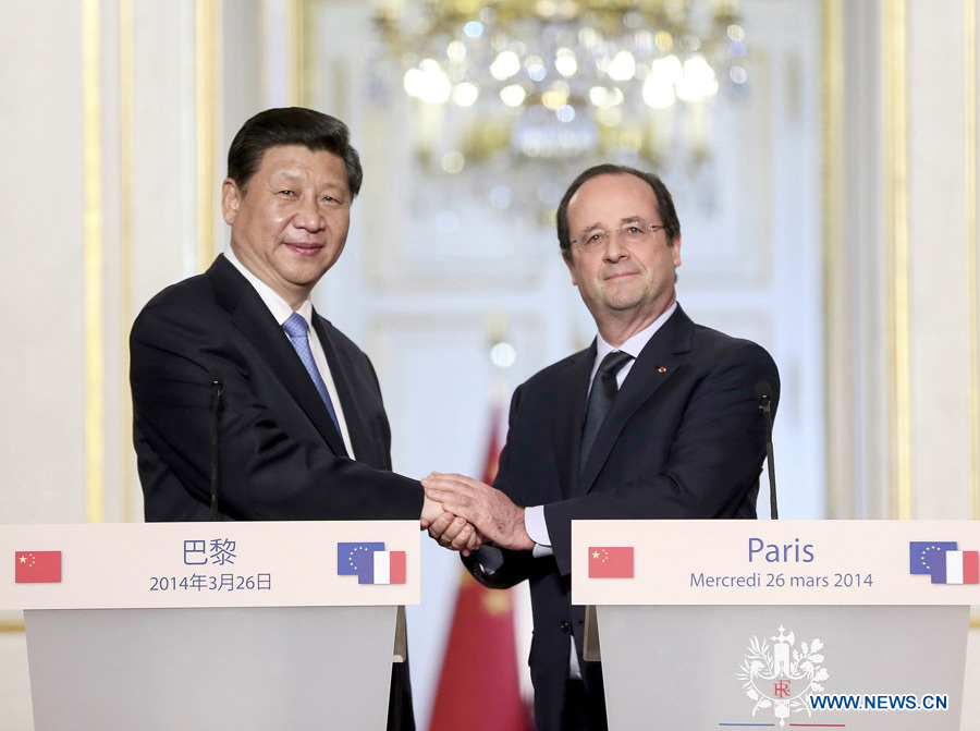 Entretien entre les présidents chinois et fran?ais sur l'avenir des relations bilatérale (2)