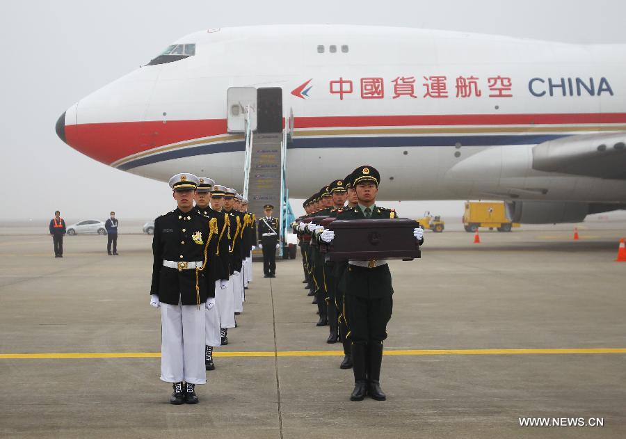 La Corée du Sud remet à la Chine les dépouilles des 437 soldats de l'armée des Volontaires du peuple chinois (5)