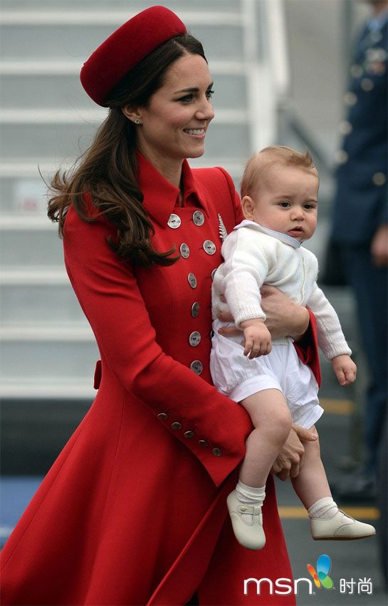 Météo capricieuse pour accueillir le Prince George