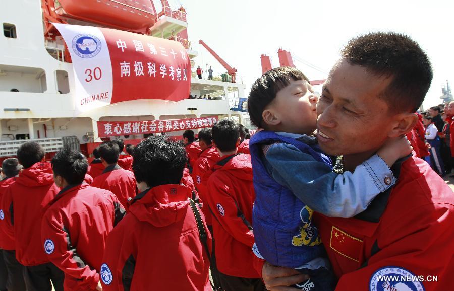 Fin de la 30e expédition antarctique de la Chine (4)