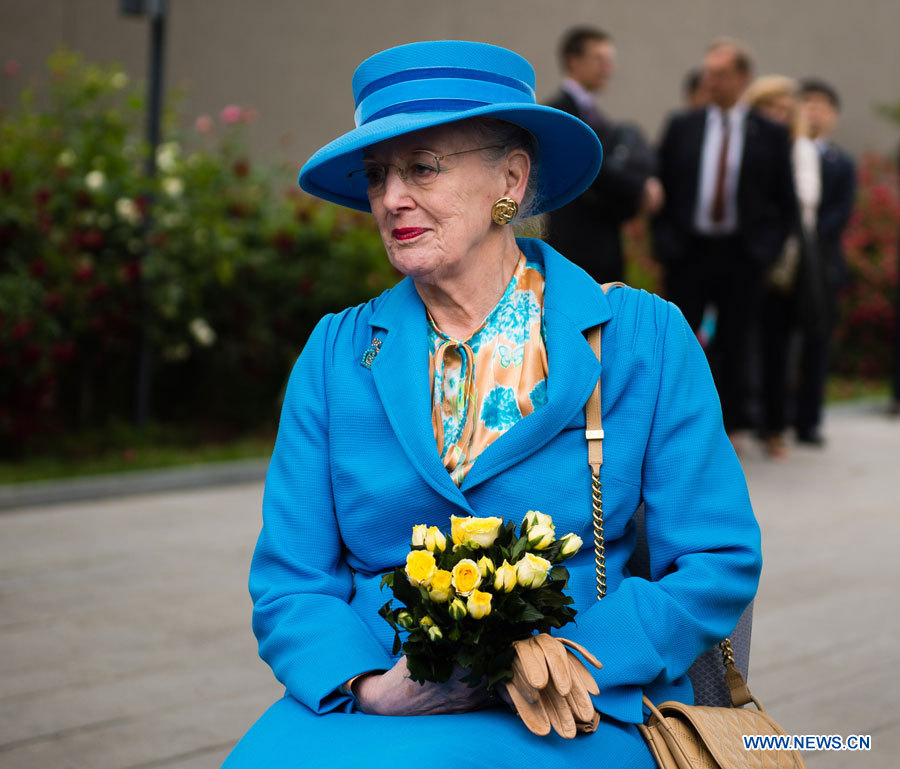 La reine Margrethe II de Danemark visite le Mémorial du massacre de Nanjing