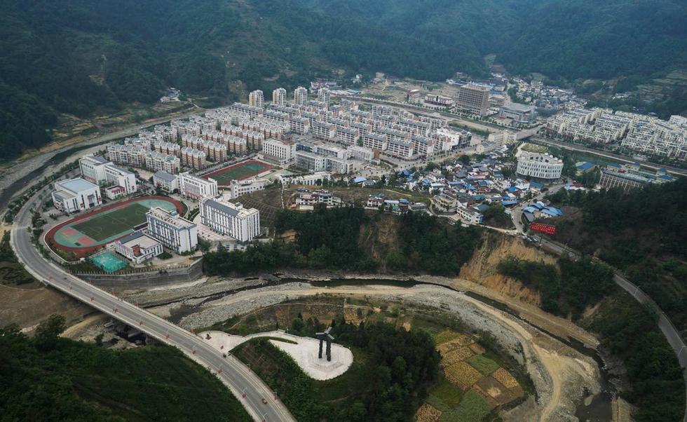 Panorama de l'ancienne région sinistrée du Sichuan (7)