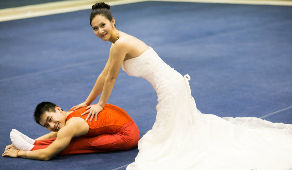 Un album de mariage acrobatique (6)